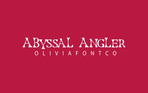 Abyssal Angler: A Font for Elegant Branding