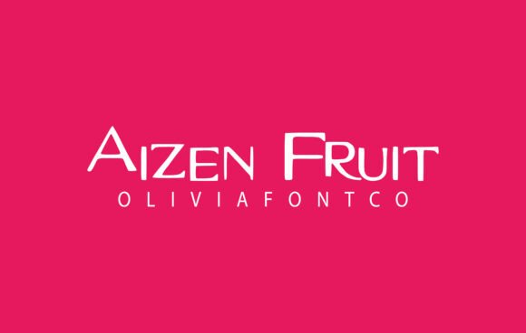 Aizen Fruit: A Bold Serif for Real-World Design