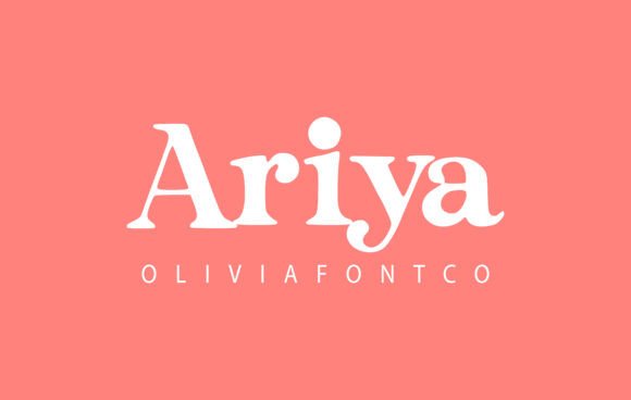Ariya: A Versatile Serif Font