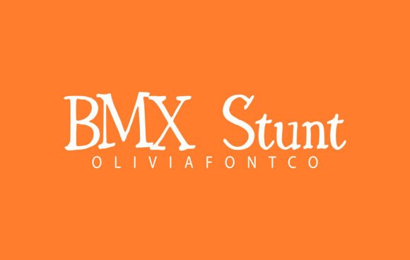 Bmx Stunt Font for Web Design