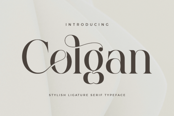 Colgan: A Stylish Serif Font for Business Branding