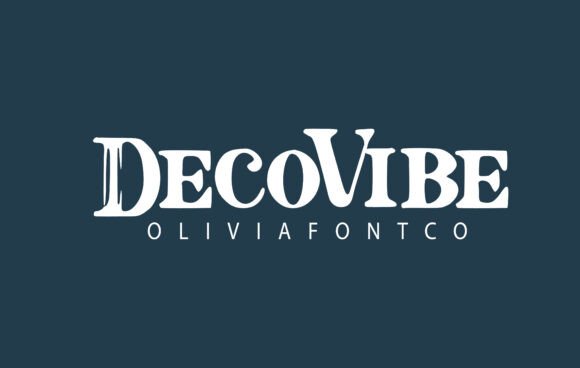 Decovibe: A Romantic Serif Font for Creative Projects