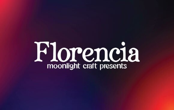 Florencia: A Serif Font for Creative Web Design
