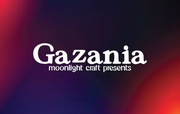 Gazania Font: Handwritten Elegance for Web Design
