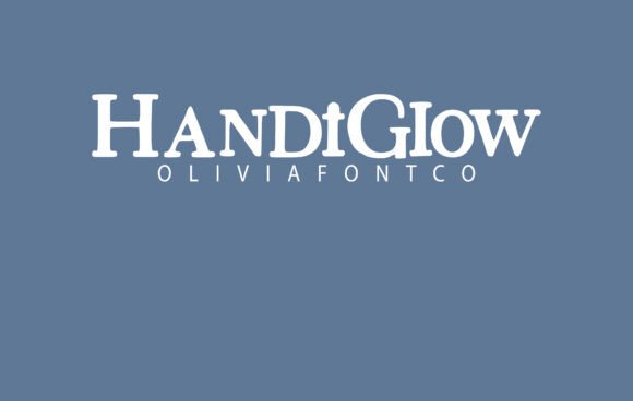 Handiglow: A Serif Font for Creative Web Design