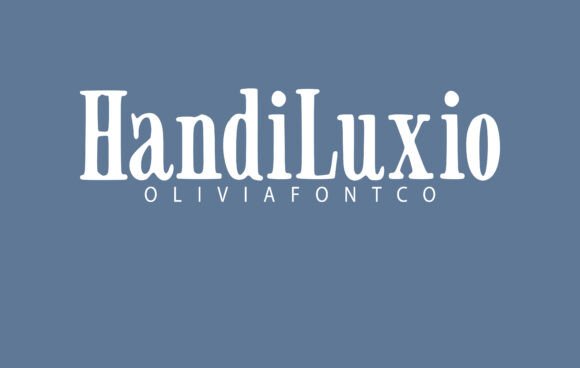 Handiluxio: A Romantic Serif Font