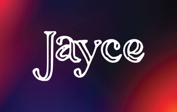Jayce: A Handwritten Font for Web Design