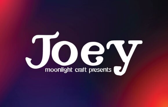 Joey: A Serif Font for Creative Work