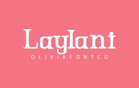 Laylani: A Romantic Serif Font