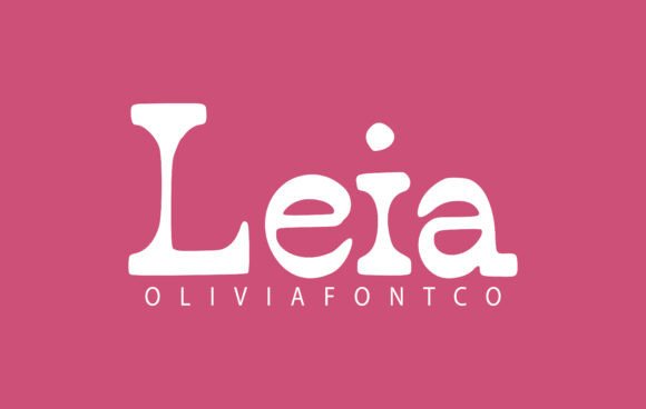Leia Font: A Romantic Serif for Editorial Design