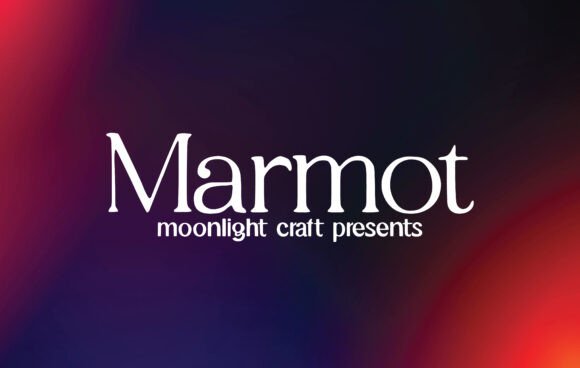 Marmot: A Serif Font for Creative Campaigns