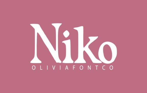 Niko: A Handwritten Serif Font
