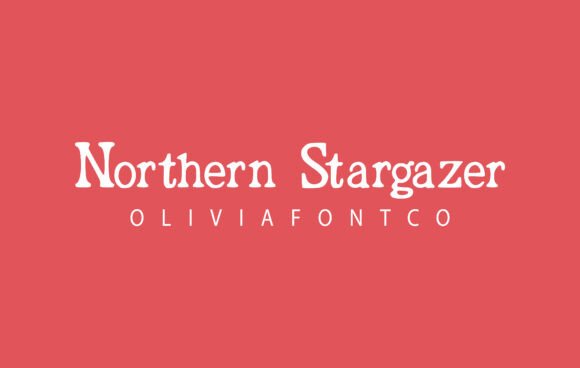Northern Stargazer Font