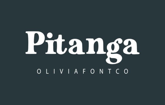 Pitanga: A Romantic Serif Font for Creative Projects