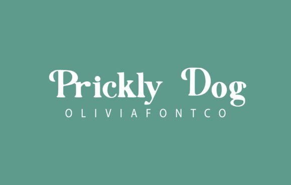 Prickly Dog: A Serif Font with a Romantic Touch
