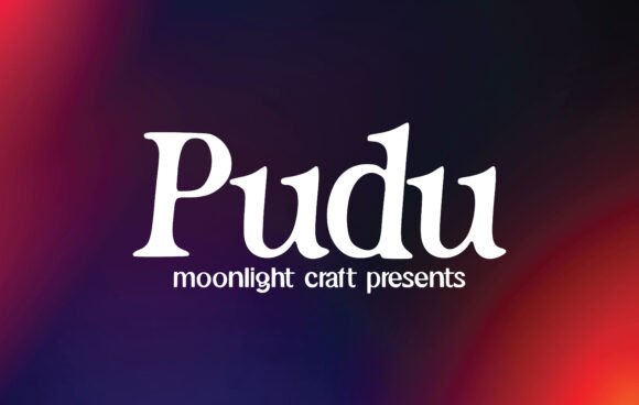 Pudu: A Handwritten Font for Creative Expression