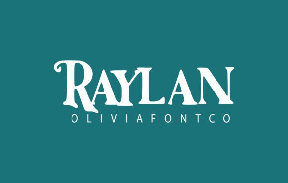 Raylan: A Romantic Serif Font for Creative Projects
