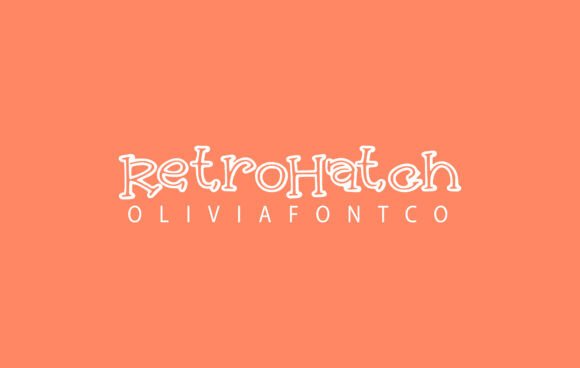 Retrohatch: A Bold Serif for Creative Projects