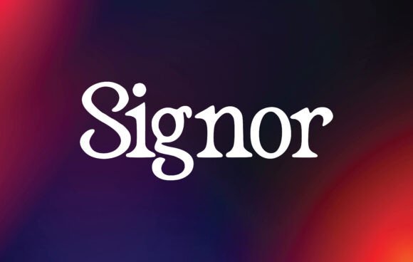 Signor: A Handwritten Font for Professional Branding
