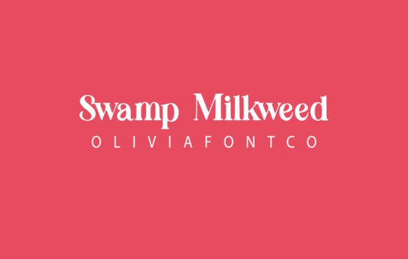 Swamp Milkweed Font