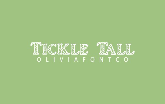 Tickle Tall: A Serif Font for Web Design