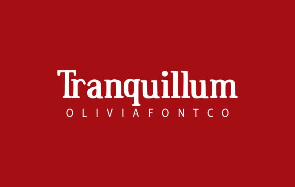 Tranquillum: A Serif Font for Polished Branding