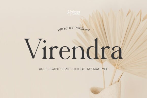 Virendra Font: Timeless Elegance for Web Design