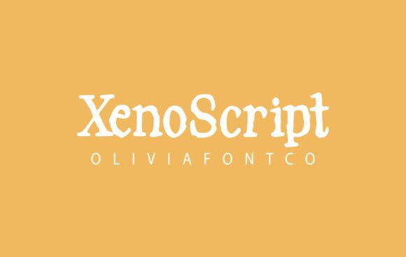 Xenoscript: A Bold Serif for Real-World Design